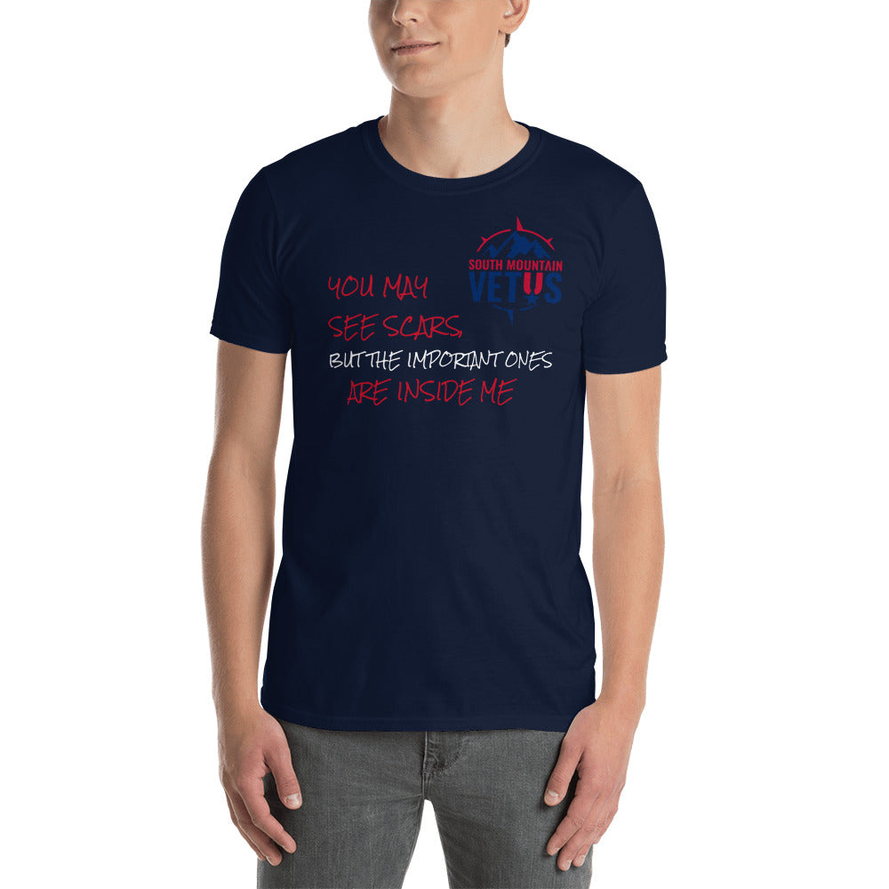 SM Vetus Scars Short-Sleeve Unisex T-Shirt accessories
