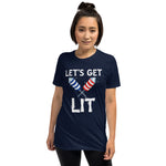 Get Lit Short-Sleeve Unisex T-Shirt accessories