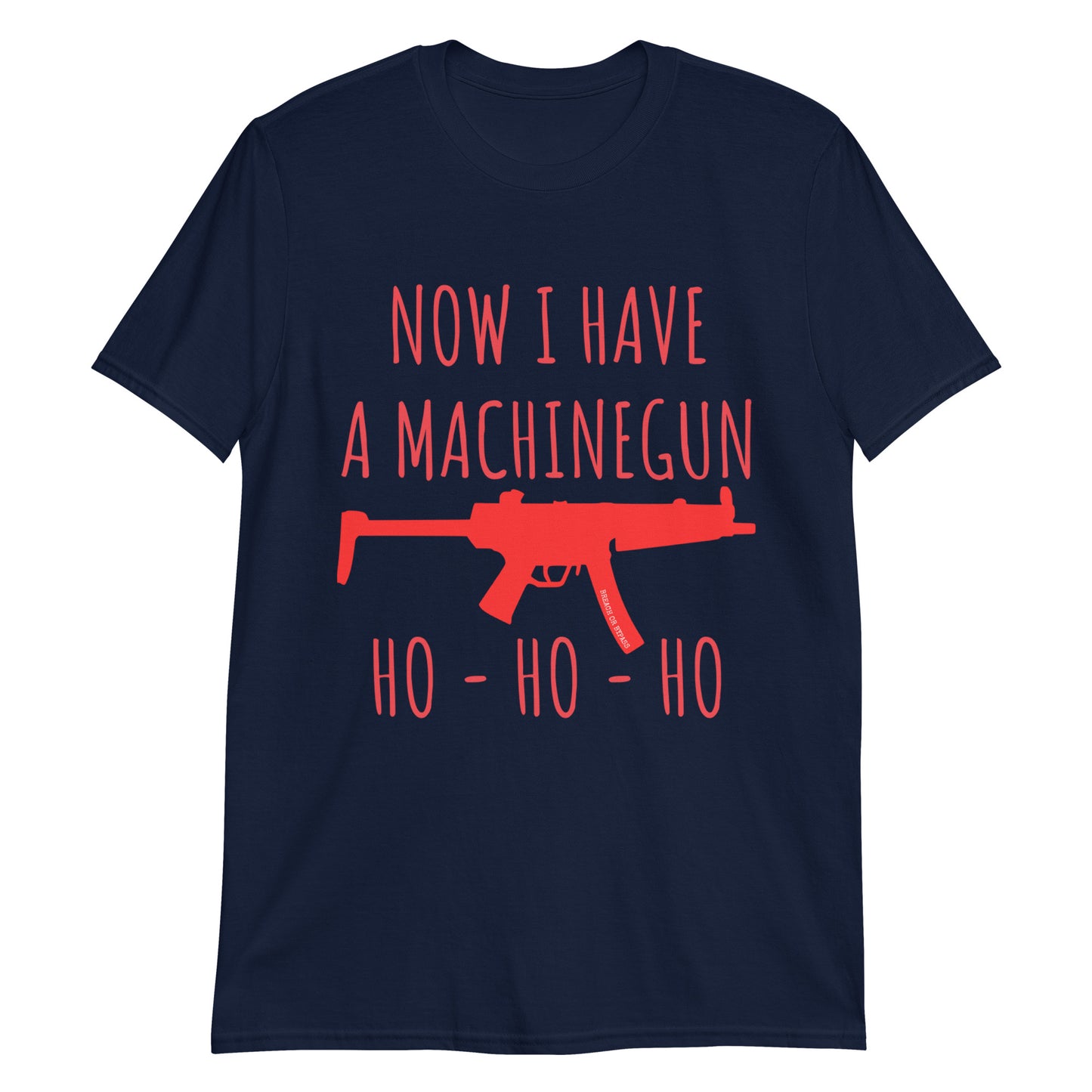 Die Hard Machinegun Short-Sleeve Unisex T-Shirt funny seasonal