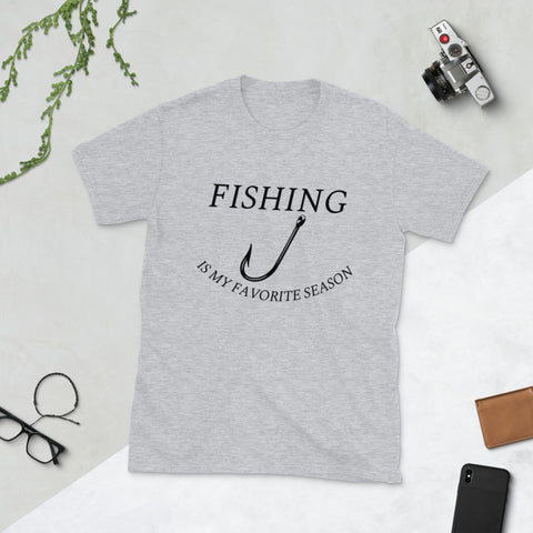 Fishing Season Short-Sleeve Unisex T-Shirt funny