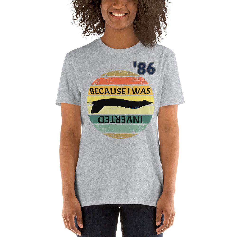 Inverted Top Gun Short-Sleeve Unisex T-Shirt funny