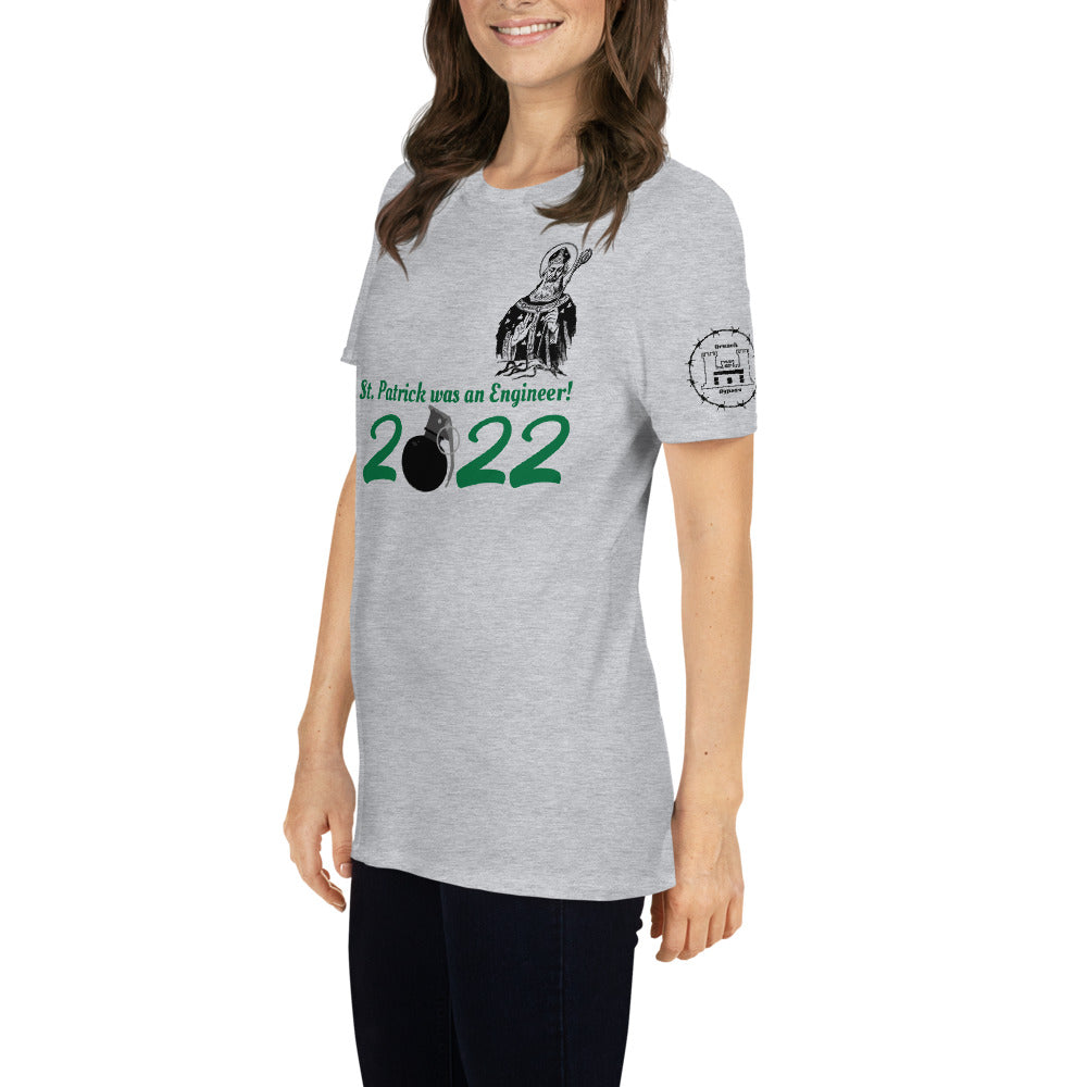 St Patty 2 Short-Sleeve Unisex T-Shirt Funny Seasonal