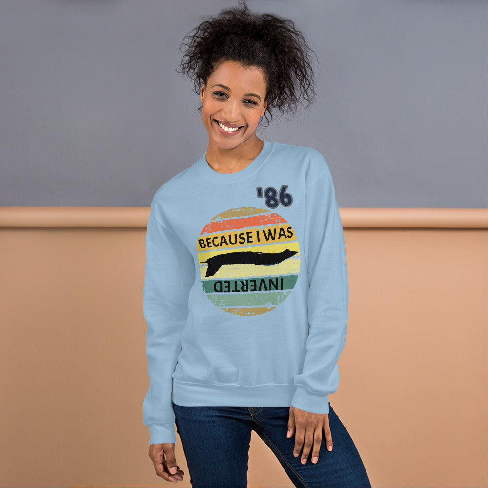 Inverted Top Gun Unisex Sweatshirt funny