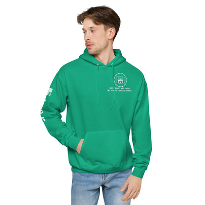 Engineer Hoodie Unisex fleece military