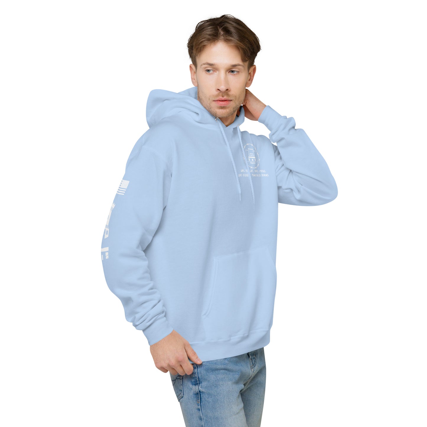 Engineer Hoodie Unisex fleece military