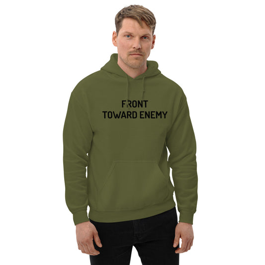 Claymore Front Toward Enemy Unisex Hoodie military engineer