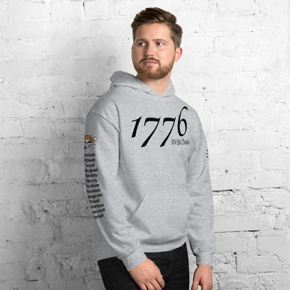 1776 Patriotic Unisex Hoodie military