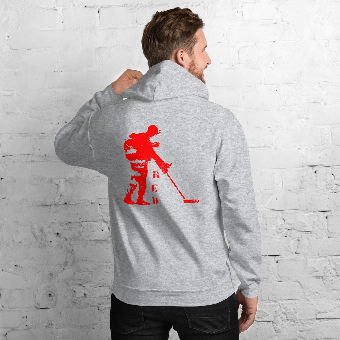 RED Engineer Unisex Hoodie military