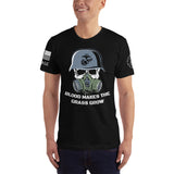 All Black Blood Grass USMC