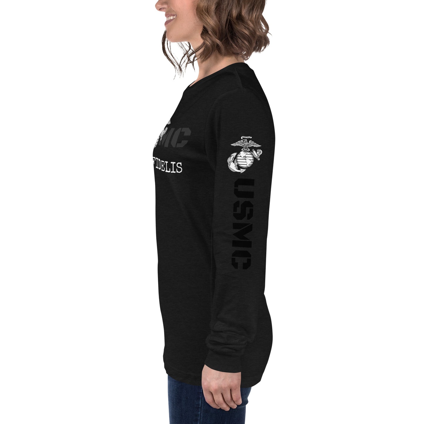 USMC Unisex Long Sleeve Tee military