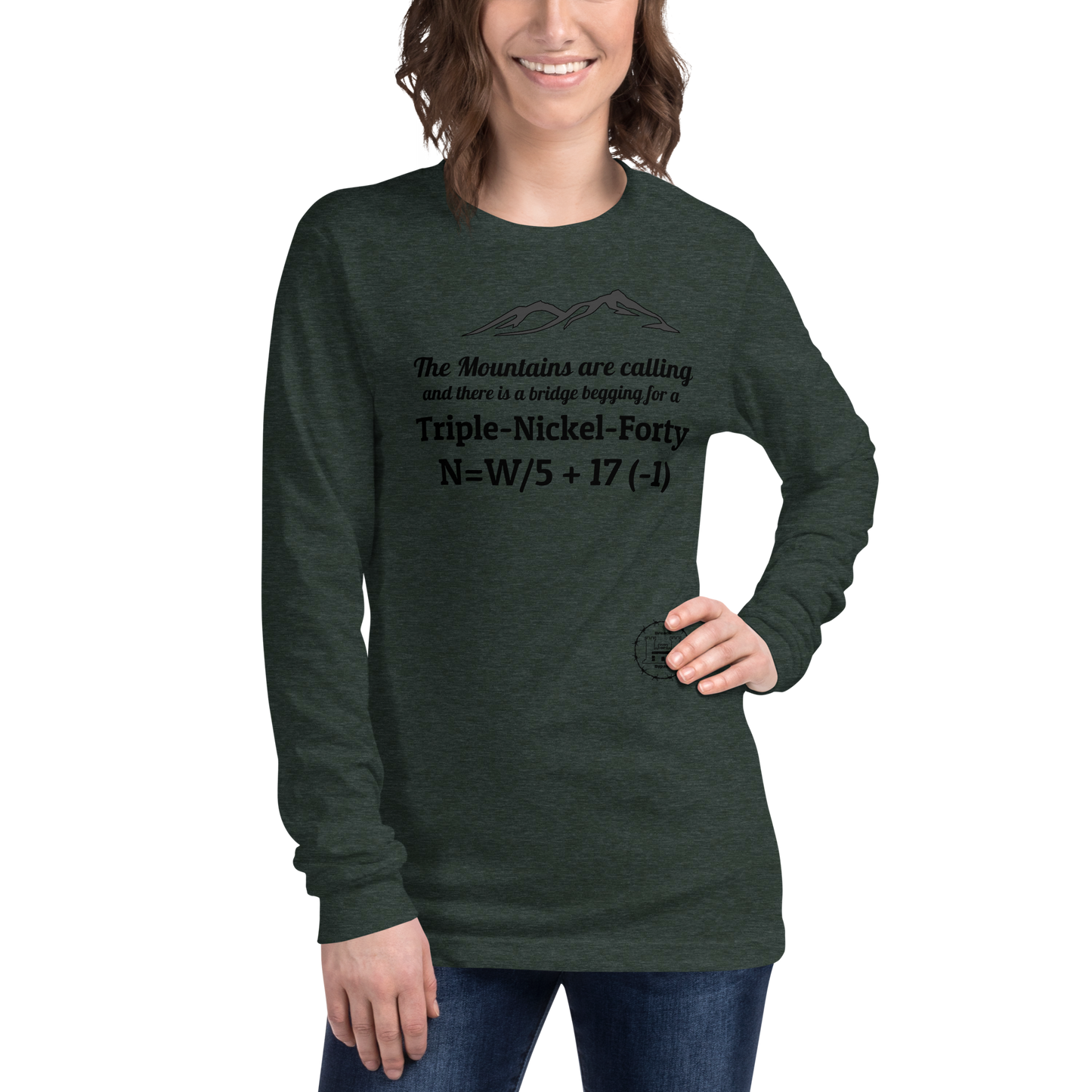 Triple-Nickel-Forty Engineers Long Sleeve