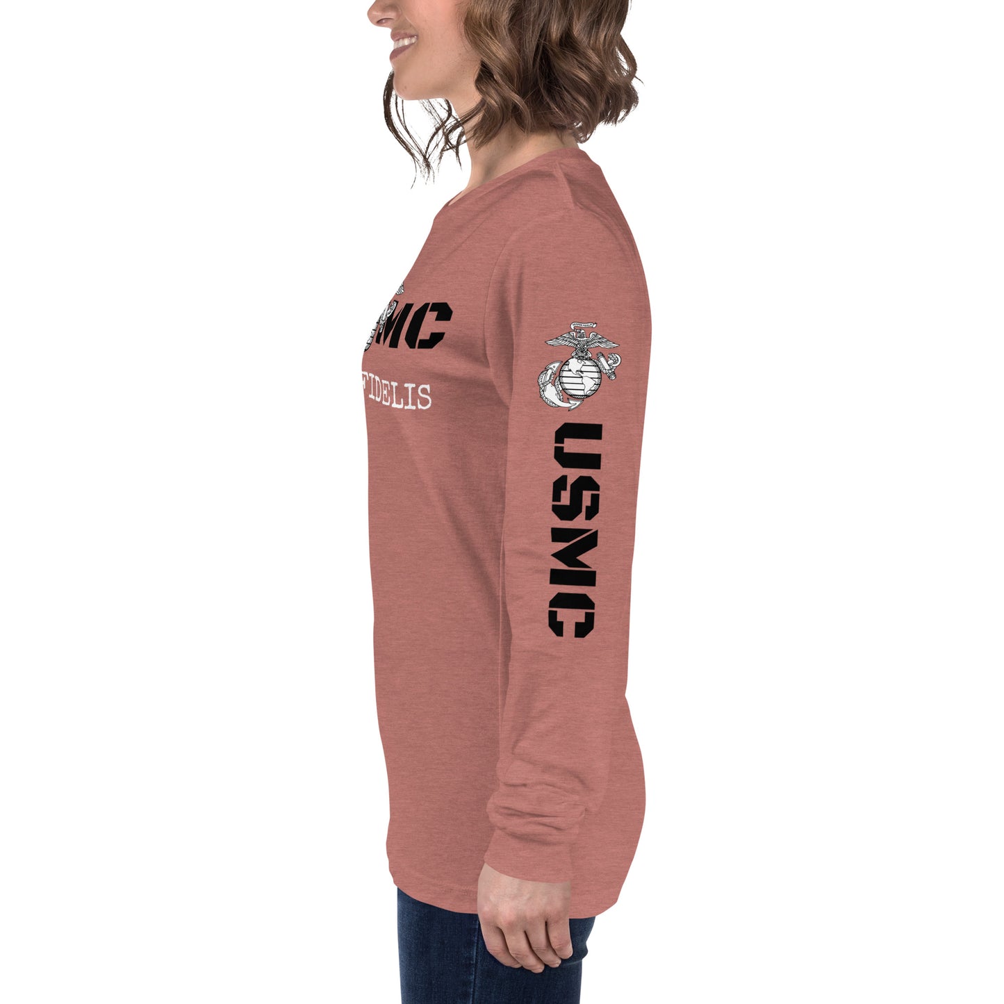 USMC Unisex Long Sleeve Tee military