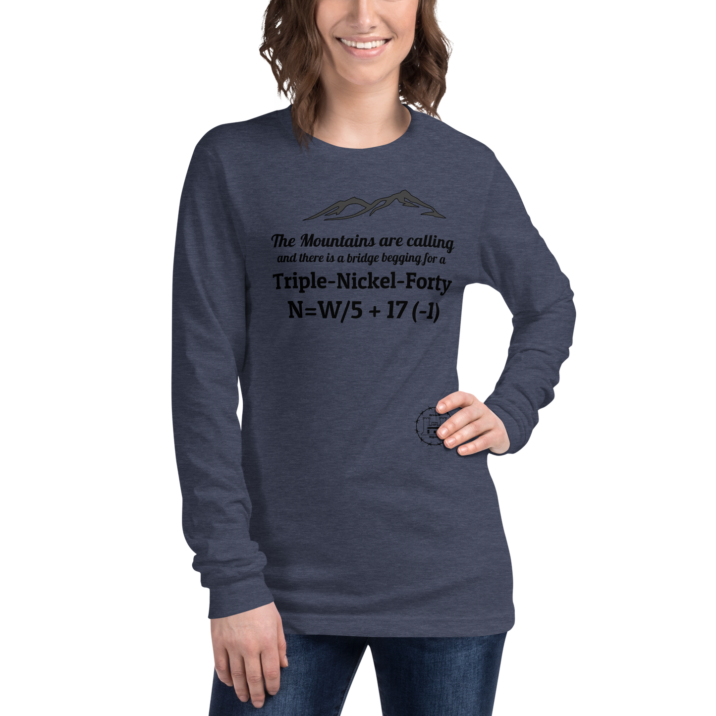 Triple-Nickel-Forty Engineers Long Sleeve