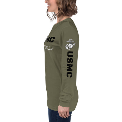 USMC Unisex Long Sleeve Tee military