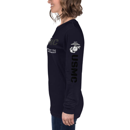 USMC Unisex Long Sleeve Tee military