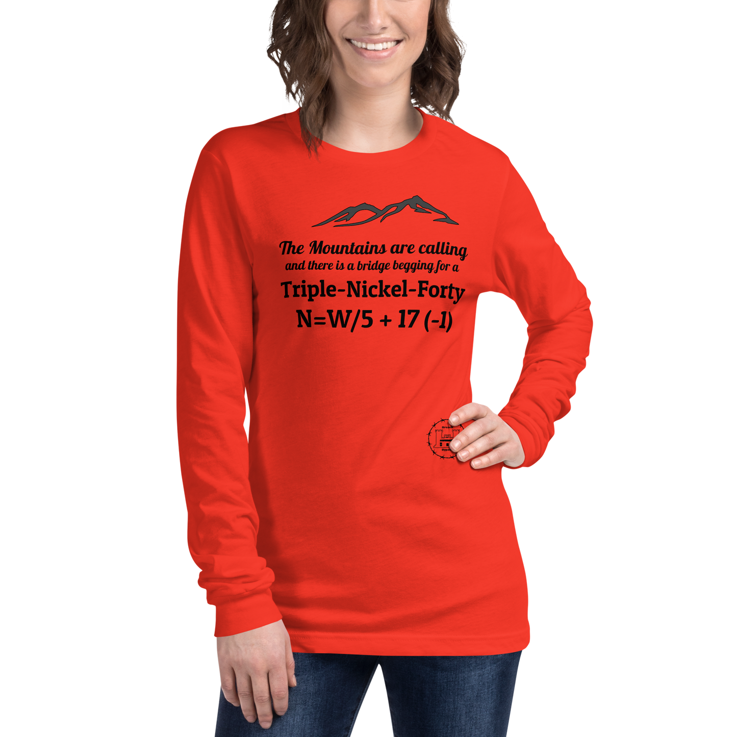Triple-Nickel-Forty Engineers Long Sleeve