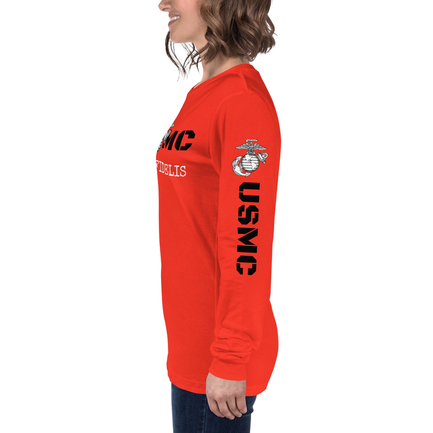 USMC Unisex Long Sleeve Tee military
