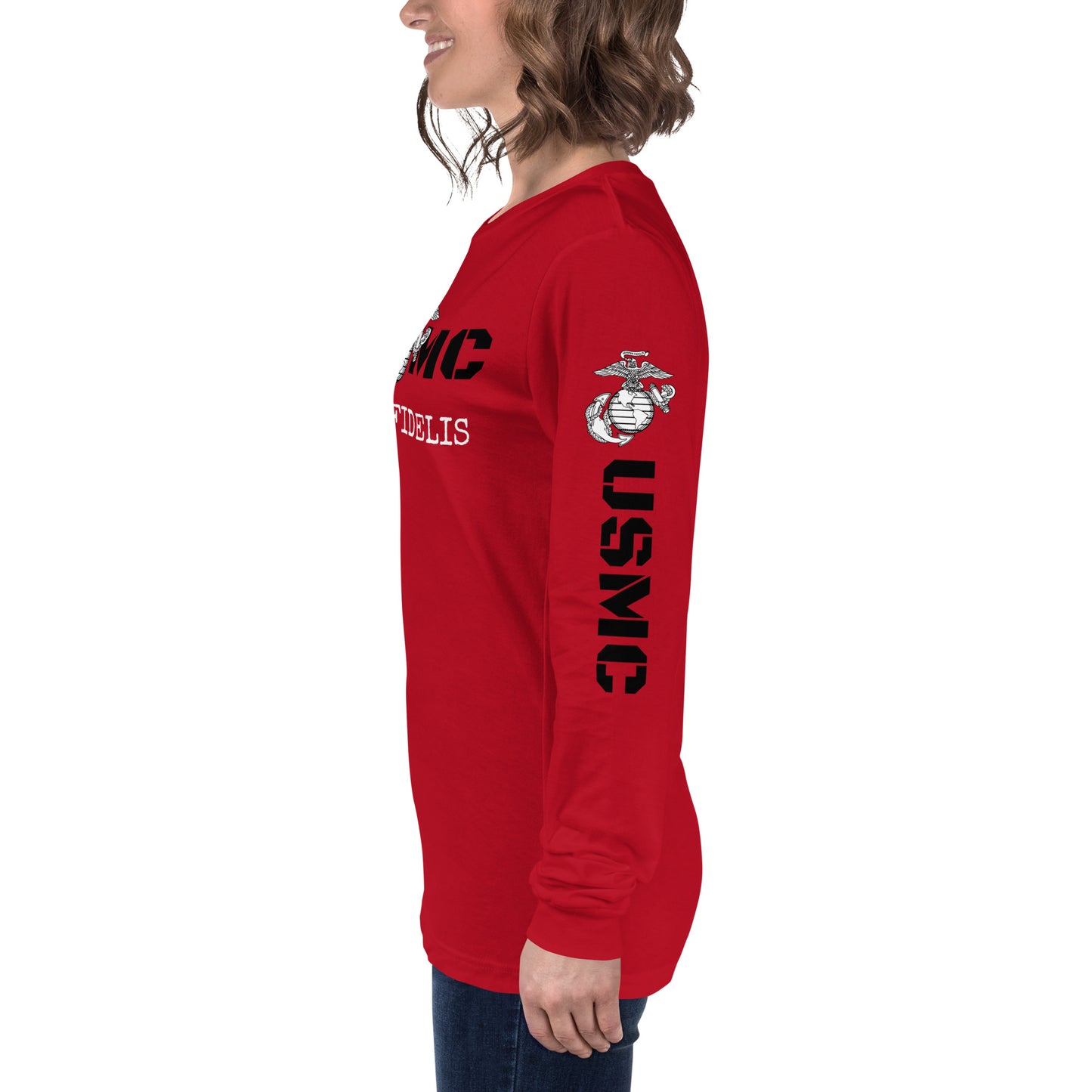 USMC Unisex Long Sleeve Tee military