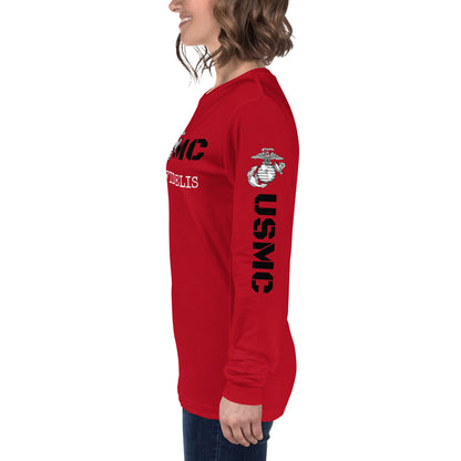 USMC Unisex Long Sleeve Tee military