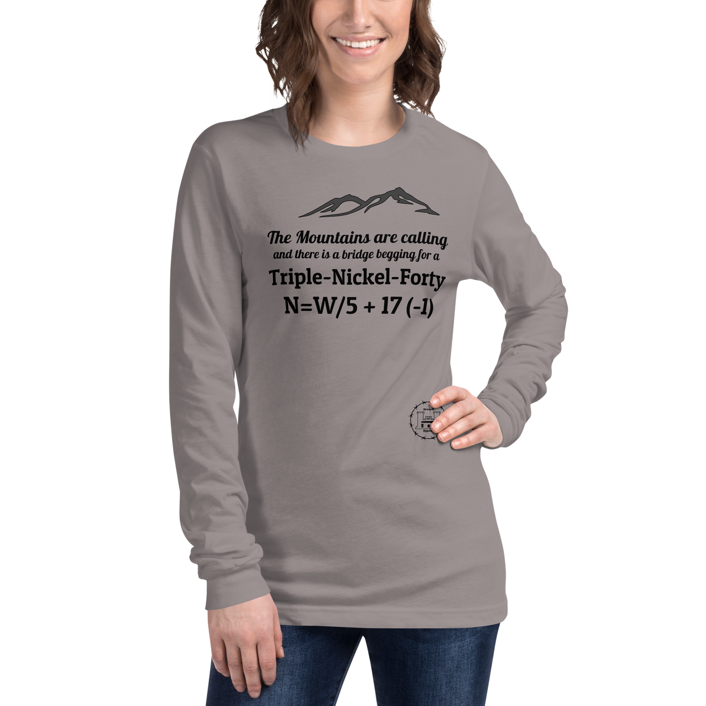 Triple-Nickel-Forty Engineers Long Sleeve