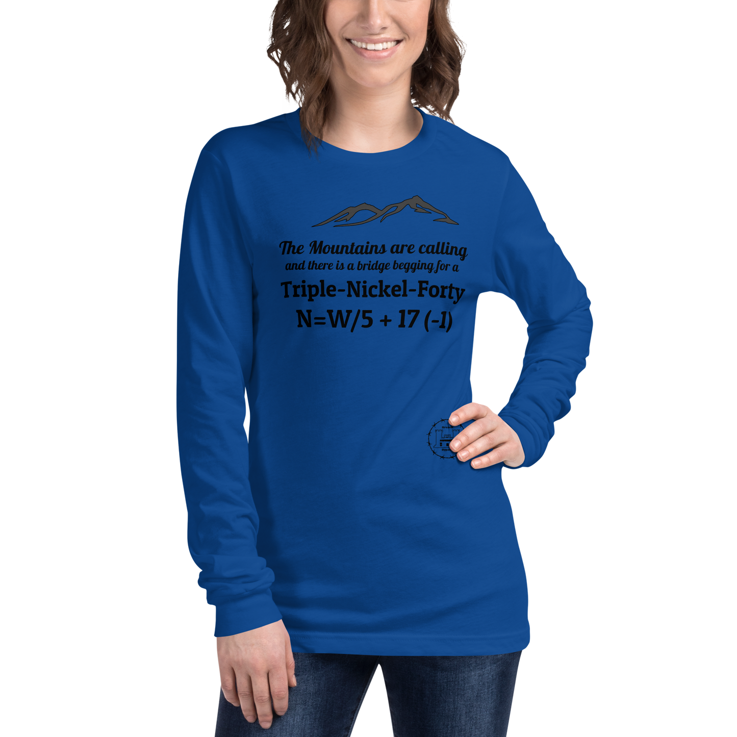 Triple-Nickel-Forty Engineers Long Sleeve