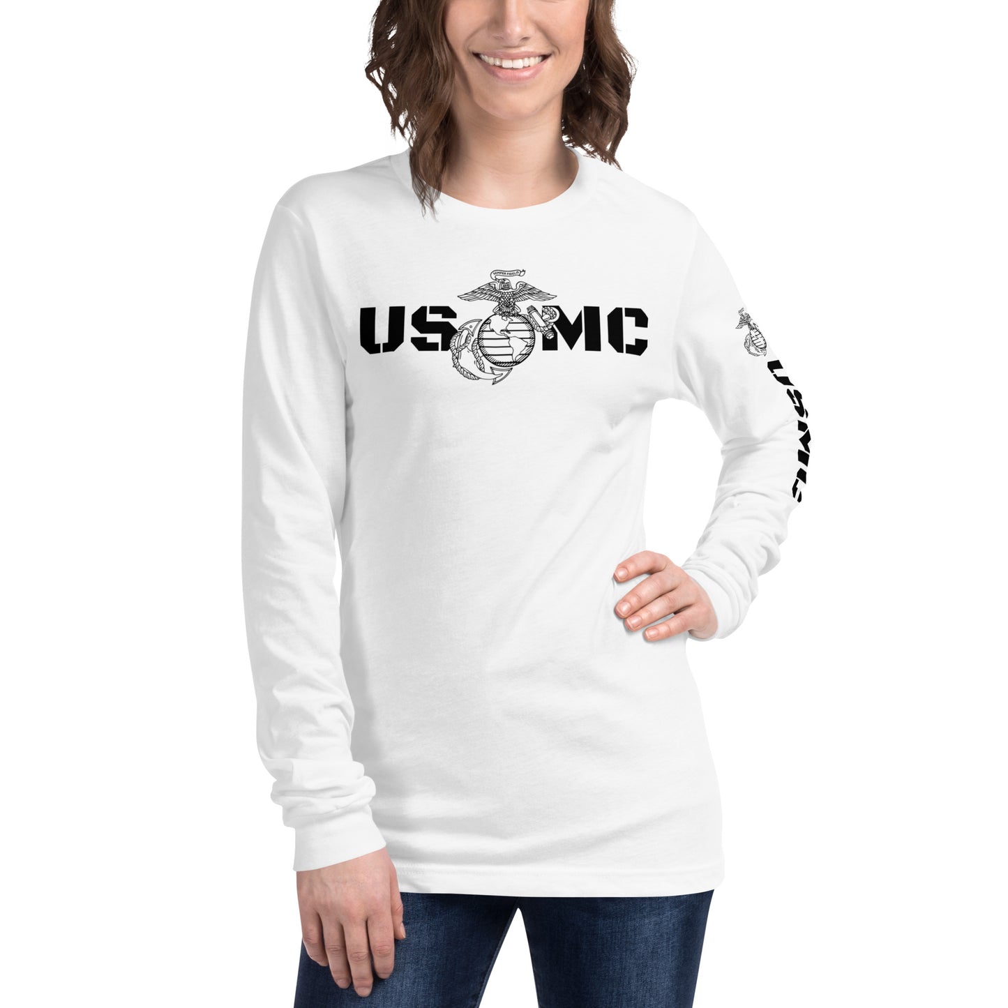 USMC Unisex Long Sleeve Tee military