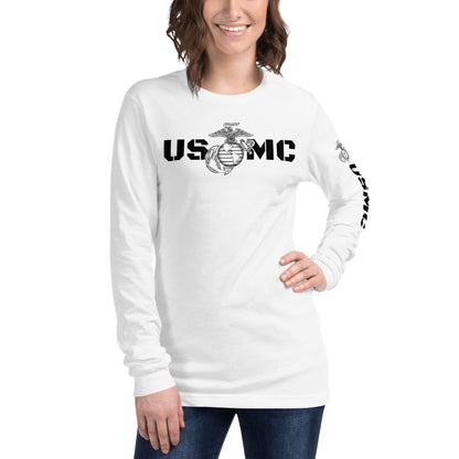 USMC Unisex Long Sleeve Tee military