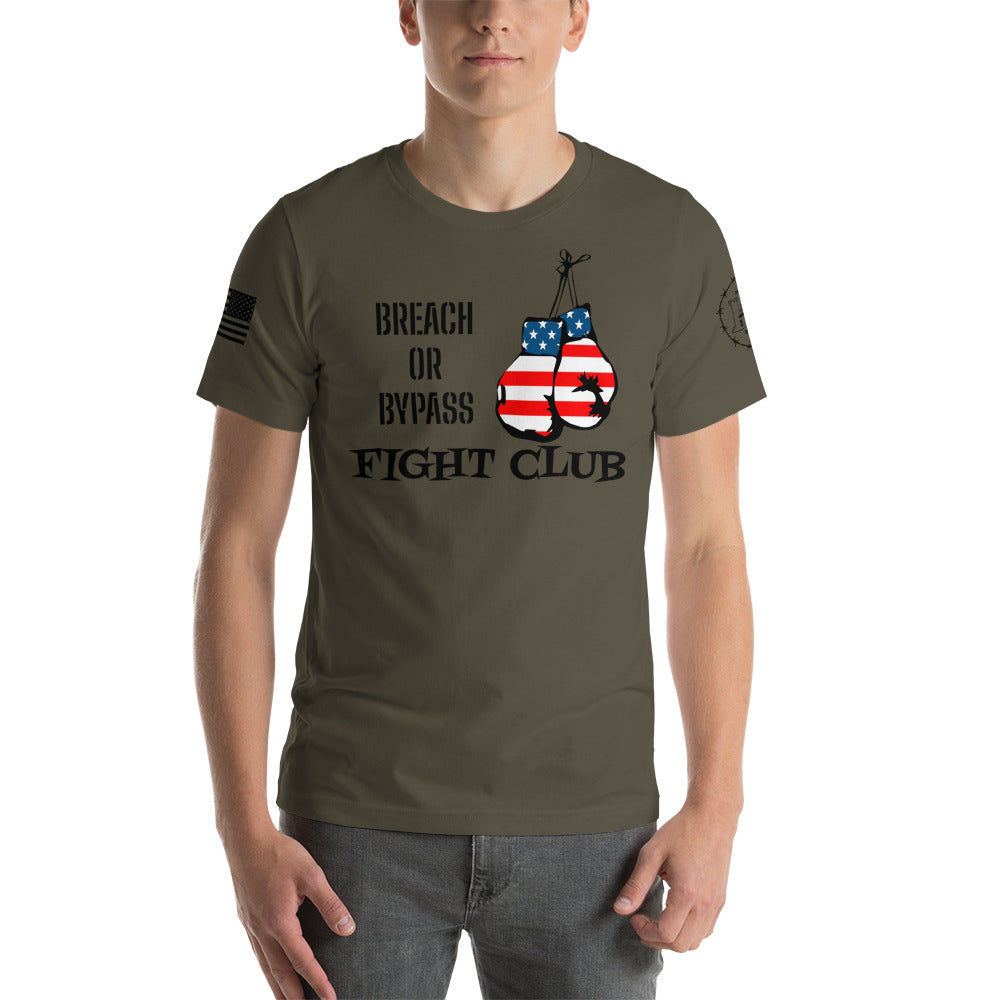 BorB Fight Club Short-Sleeve Unisex T-Shirt military