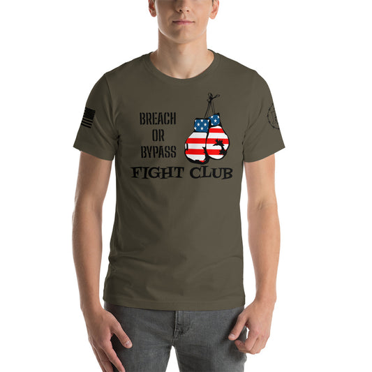BorB Fight Club Short-Sleeve Unisex T-Shirt military