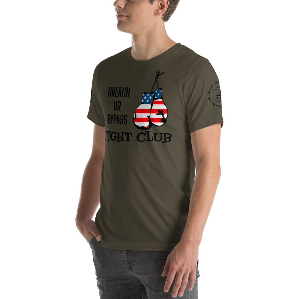 BorB Fight Club Short-Sleeve Unisex T-Shirt military