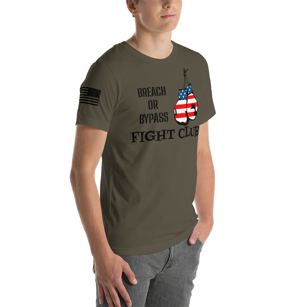 BorB Fight Club Short-Sleeve Unisex T-Shirt military