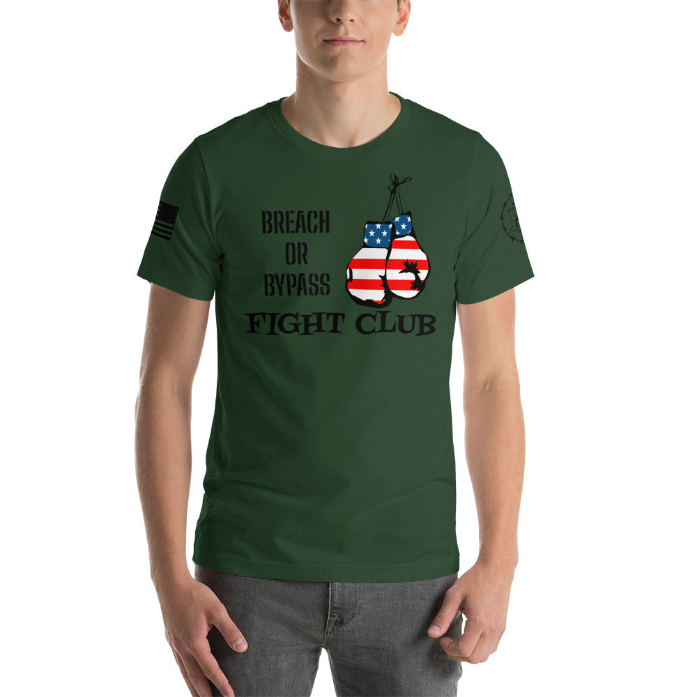 BorB Fight Club Short-Sleeve Unisex T-Shirt military