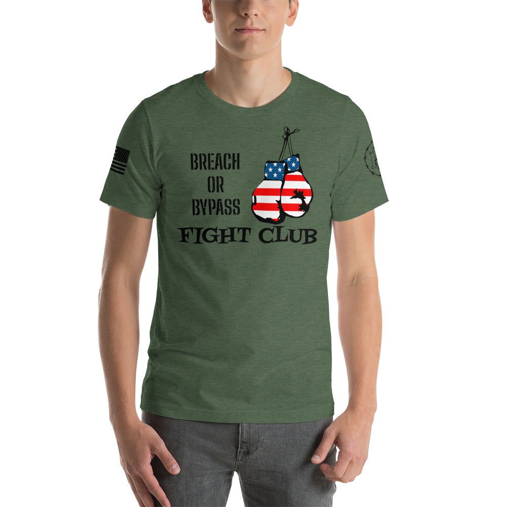 BorB Fight Club Short-Sleeve Unisex T-Shirt military
