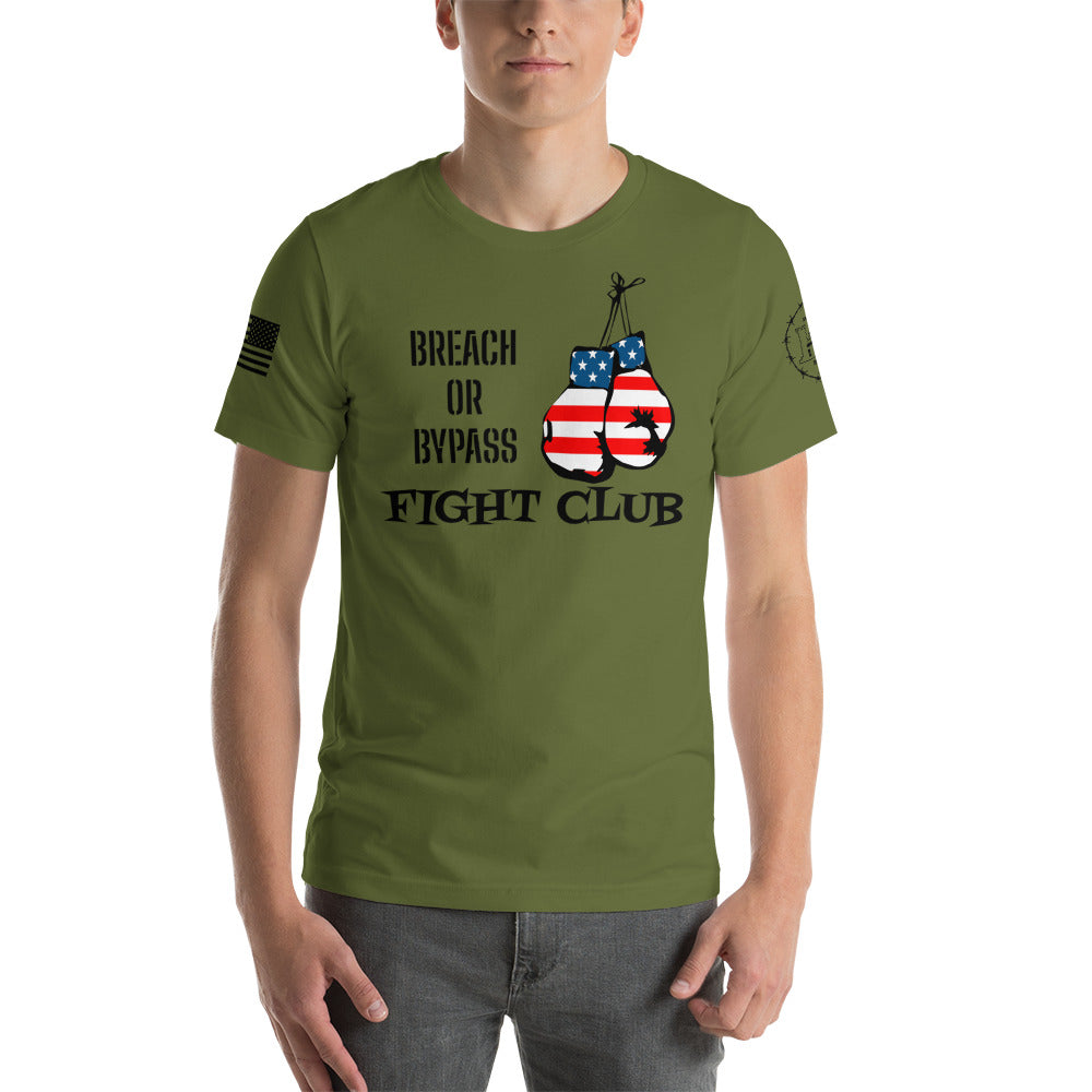 BorB Fight Club Short-Sleeve Unisex T-Shirt military