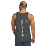 Sweat Pain Respect Unisex Tank Top accessories