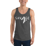 Savage AF Unisex Tank Top military