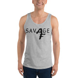 Savage AF Unisex Tank Top military