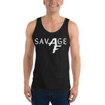 Savage AF Unisex Tank Top military