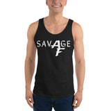 Savage AF Unisex Tank Top military