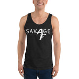 Savage AF Unisex Tank Top military