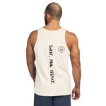 Sweat Pain Respect Unisex Tank Top accessories