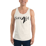 Savage AF Unisex Tank Top military