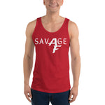 Savage AF Unisex Tank Top military