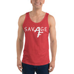 Savage AF Unisex Tank Top military