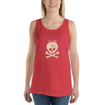 Female Veteran 50 Shades Unisex Tank Top Military