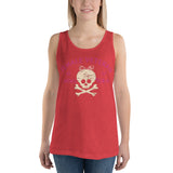 Female Veteran 50 Shades Unisex Tank Top Military