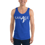 Savage AF Unisex Tank Top military
