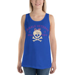 Female Veteran 50 Shades Unisex Tank Top Military