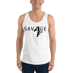 Savage AF Unisex Tank Top military