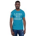 Lions Not Sheep Unisex t-shirt military